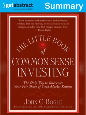 cover image of The Little Book of Common Sense Investing (Summary)